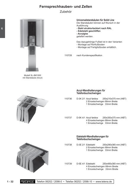 WG-1 Rund ums Telefon - Telena Fernmelde