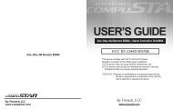 USER'S GUIDE - Compustar.com