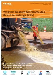 Gestion des Boues de Vidange - Solutions for Water platform - World ...