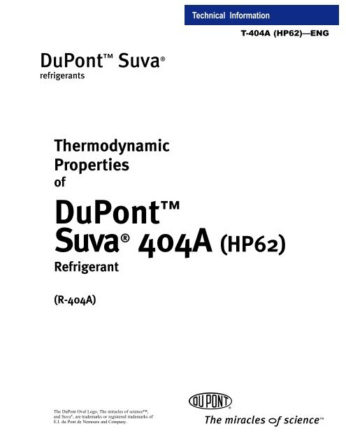 Dupont R22 Pressure Enthalpy Chart