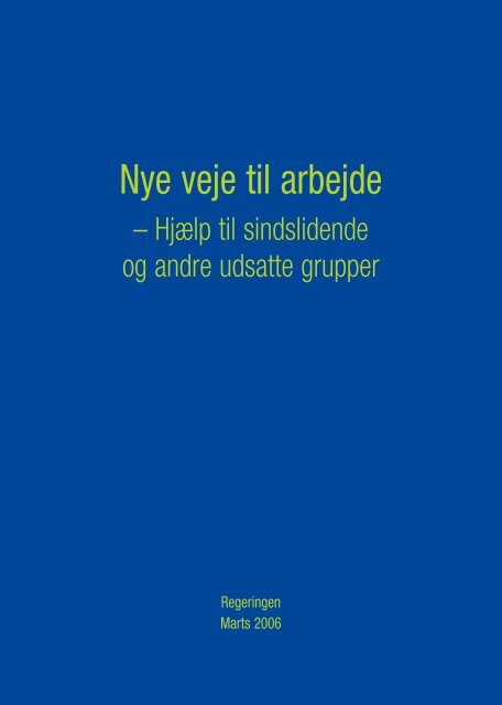 Publikationen: Nye veje til arbejde - Social