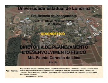 DiagnÃ³stico (Agosto/2007) - Universidade Estadual de Londrina