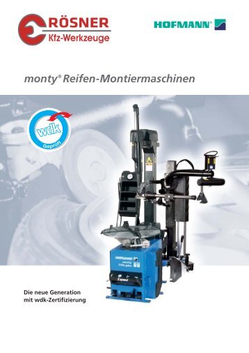 monty Ã‚Â® Reifen-Montiermaschinen
