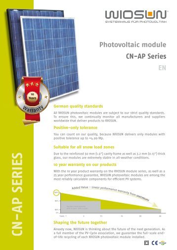 CN -AP SERIES - ENF Solar Directory
