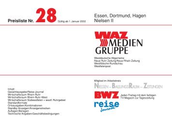 Preisliste Nr. 28gültig - Cityweb