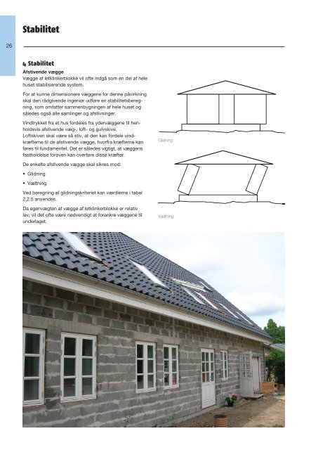 Letklinkerblokke Dimensionering af murværk - Dansk Byggeri