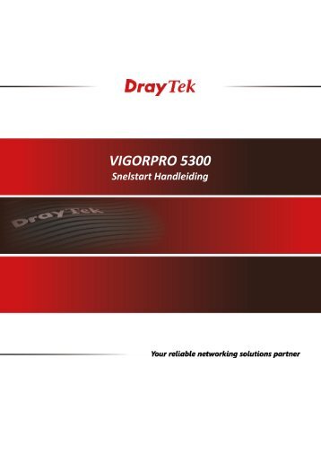 VIGORPRO 5300 - DrayTek