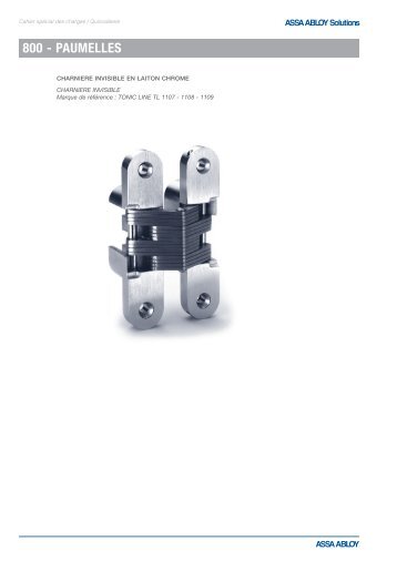 1600 - portes automatiques - ASSA ABLOY
