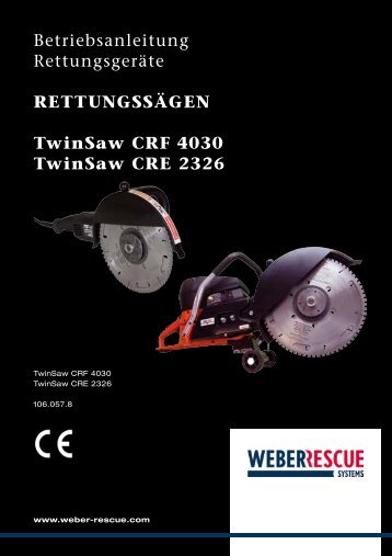 Betriebsanleitungen TwinSaw - WEBER Rescue