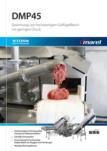 Gewinnung von hochwertigem Geflügelfleisch mit geringem ... - Marel