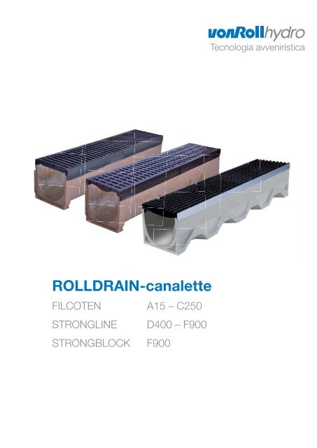 ROLLDRAIN-canalette - vonRoll hydro