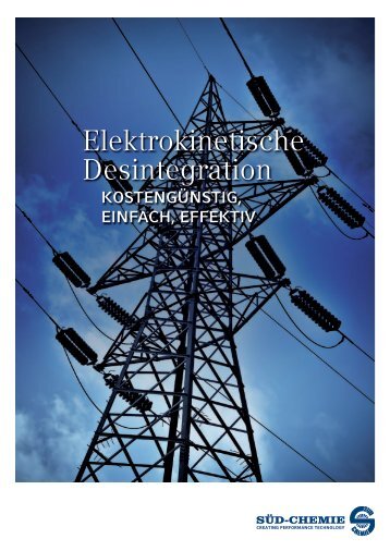 Elektrokinetische Desintegration - Initiative CO2