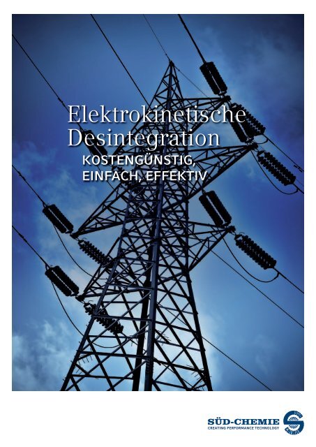 Elektrokinetische Desintegration - Initiative CO2