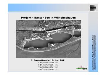 Projekt - Banter See in Wilhelmshaven