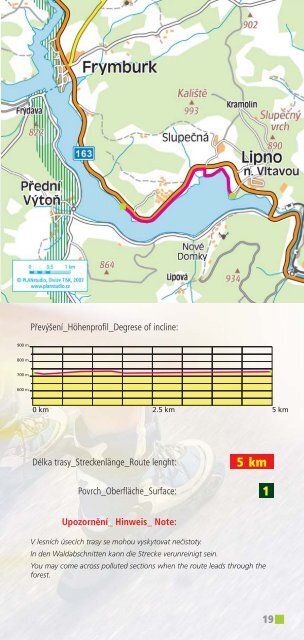 LetÃ¡k In-line skating v jiÅ¾nÃ­ch ÄechÃ¡ch a na Å umavÄ - JiÅ¾nÃ­ Äechy