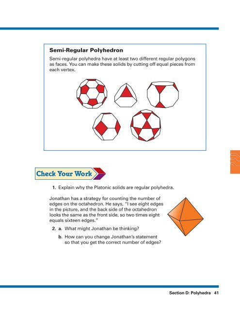 Packages and Polygons