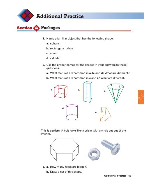 Packages and Polygons