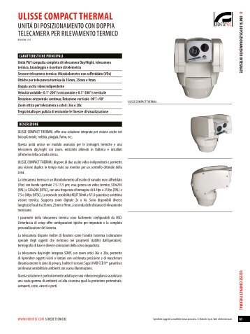 ULISSE COMPACT THERMAL - Videotec