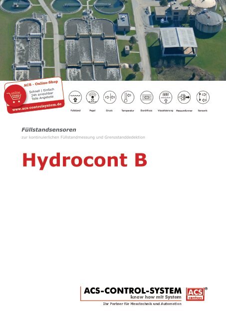 Hydrocont B ACS CONTROL SYSTEM GmbH hydrocont-b-acs-control-system-gmbh
