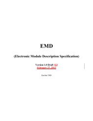 (Electronic Module Description Specification) - VHDL International (VI)