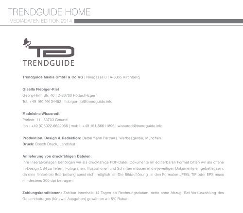 Trendguide Home 2014