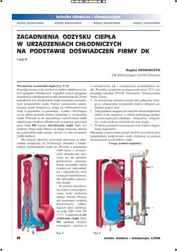 Odzysk DK-BEDNARCZYK.. - Technika chÅodnicza i klimatyzacyjna