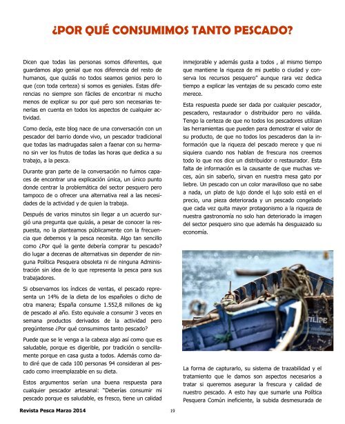 Revista Pesca Marzo 2014