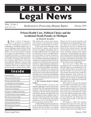 PLN - Prison Legal News