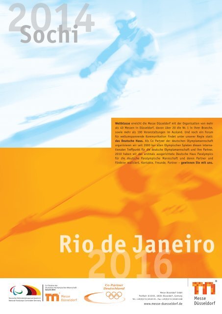 Ausgabe 3/2013 - Der Deutsche Olympische Sportbund