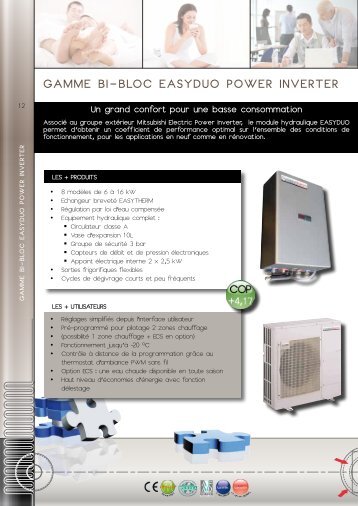 GAMME BI-BLOC EASYDUO POWER INVERTER - Easytherm