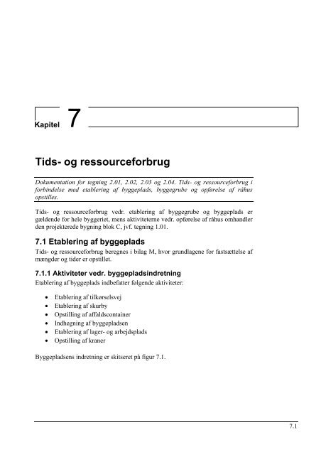 Hovedrapport (pdf, 2,1 MB) - It.civil.aau.dk - Aalborg Universitet