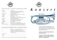 K o n z e r t - Posaunenchor Neuhaus-Ochlenberg