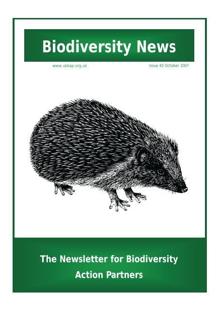 Biodiversity News - Issue 40 - JNCC - Defra
