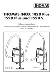 THOMAS INOX 1420 Plus 1520 Plus und 1520 S - Robert Thomas