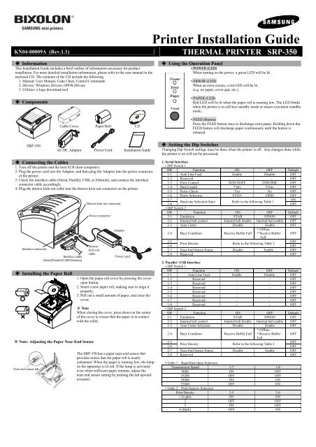 Bixolon Printers Driver Bixolon Printers Driver