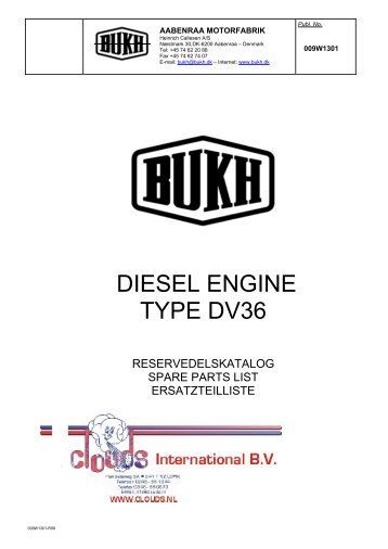 Reservedelskatalog DV36 - bukh.eu