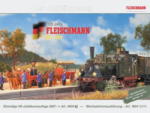 Der JubilÃ¤umszug - Fleischmann-HO