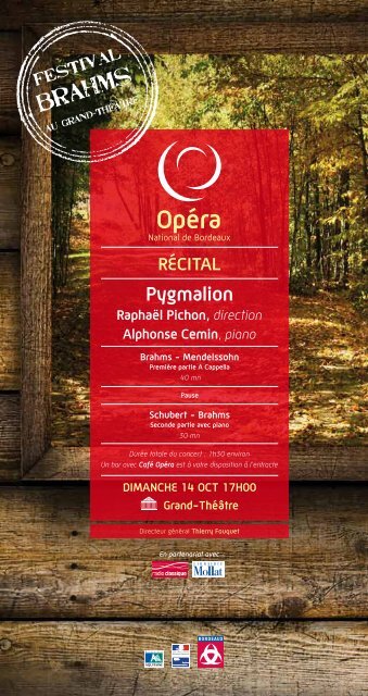 Pygmalion - OpÃ©ra de Bordeaux