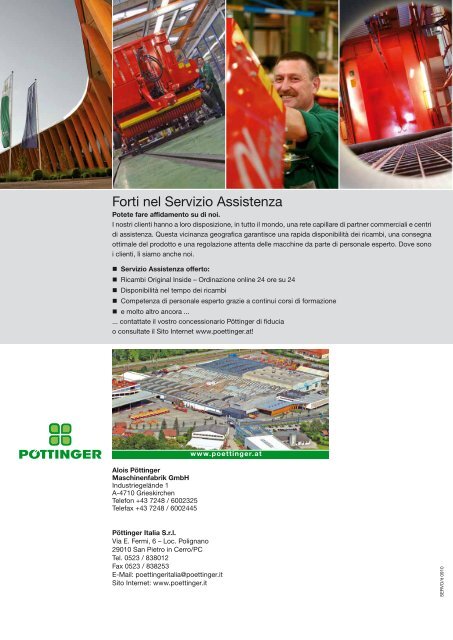Servo Titel.indd - Alois PÃ¶ttinger Maschinenfabrik GmbH