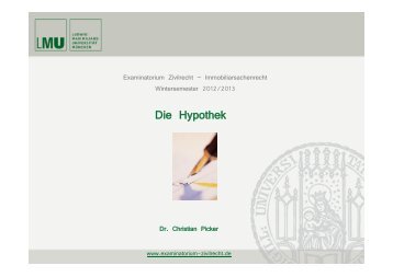 Die Hypothek