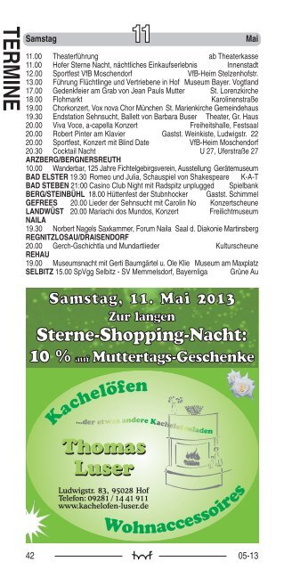 HP 05/2013 - Hof Programm