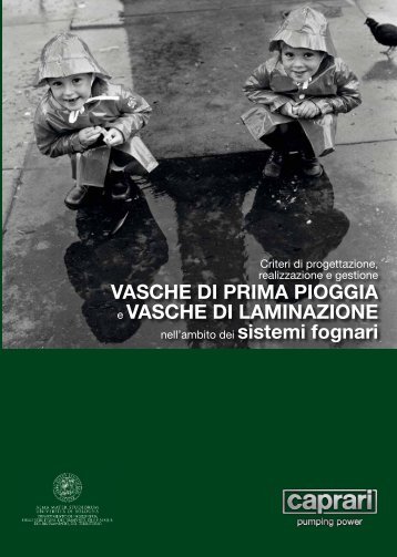 VASCHE DI PRIMA PIOGGIA e VASCHE DI LAMINAZIONE - Caprari