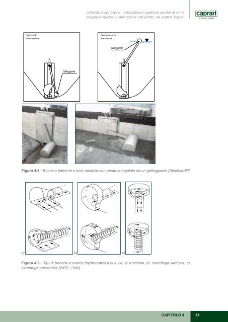 VASCHE DI PRIMA PIOGGIA e VASCHE DI LAMINAZIONE - Caprari