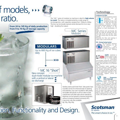 The smart choice in ice.â¢ - Scotsman