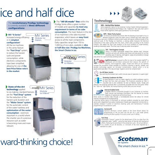 The smart choice in ice.â¢ - Scotsman