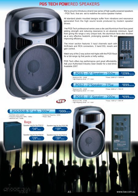 AUDIO 2007 - Audio Australia