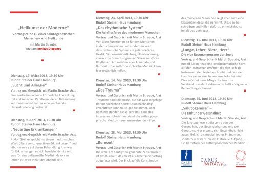 Termine Der Veranstaltungen Als Datei Zum Institut Diogenes