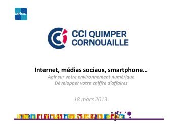 Cefac - Bertrand GAUTHIER - (CCI) de Quimper Cornouaille