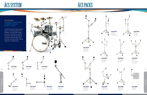 acS SYSteM acS PackS - Taye Drums