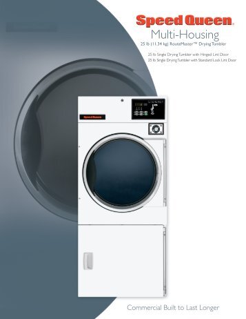 brochure - Commercial Laundry Equipment Company